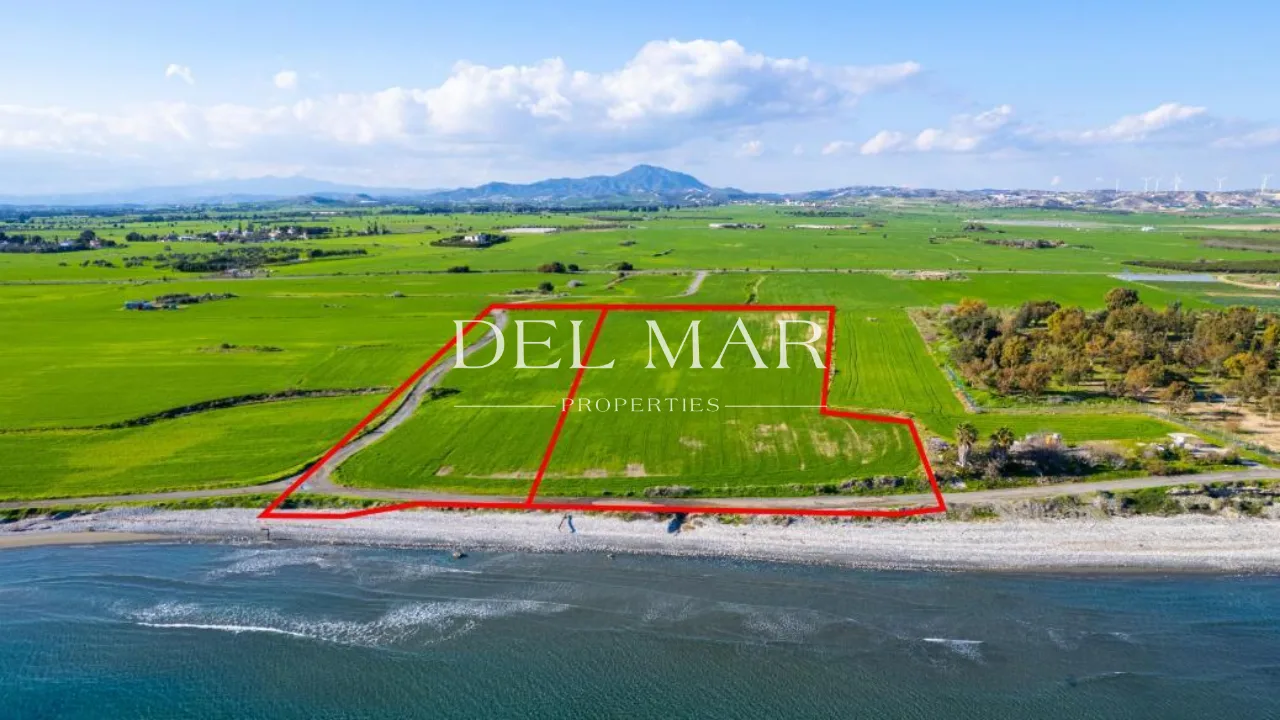2 Seafront Touristic Fields in Softades, Larnaca