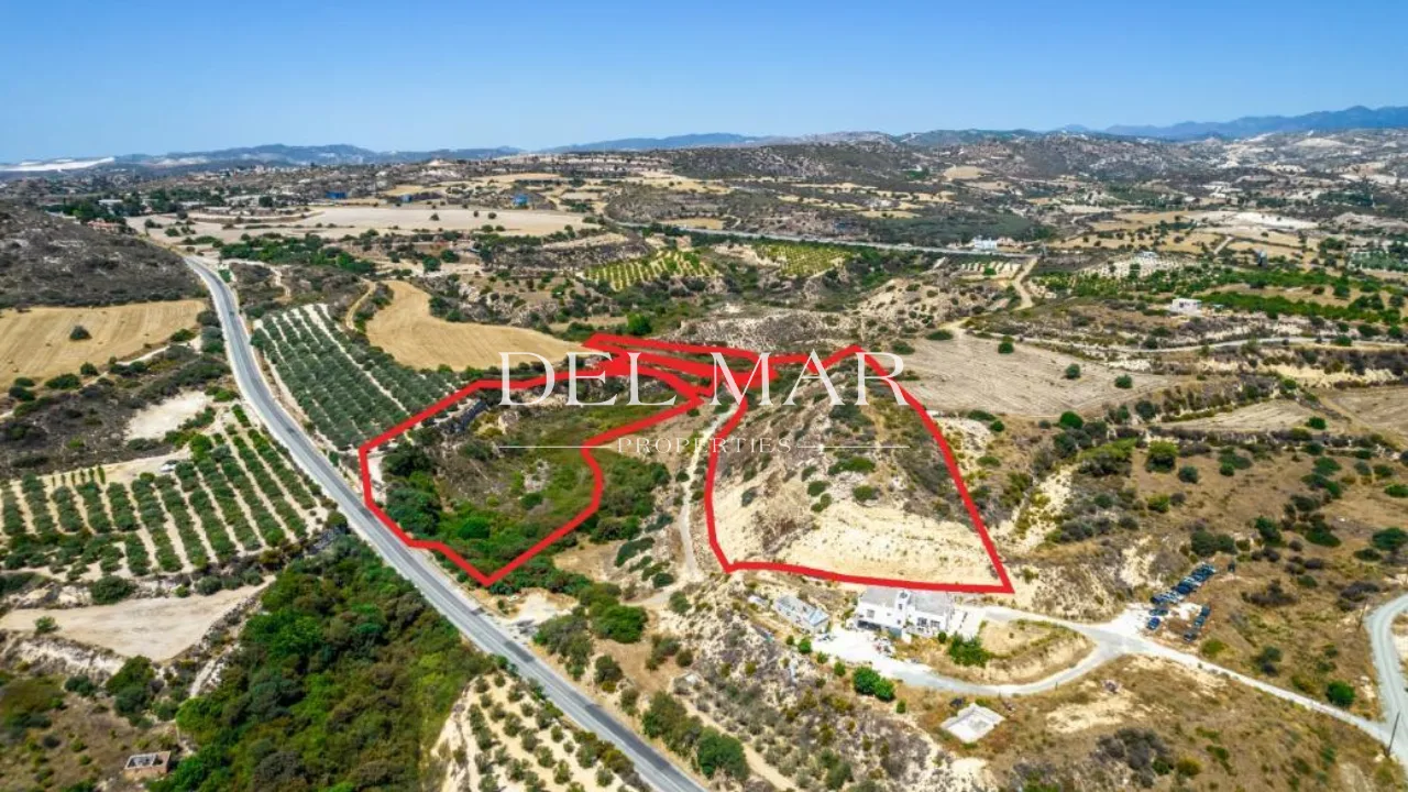 3 Adjacent Fields in Skarinou, Larnaca